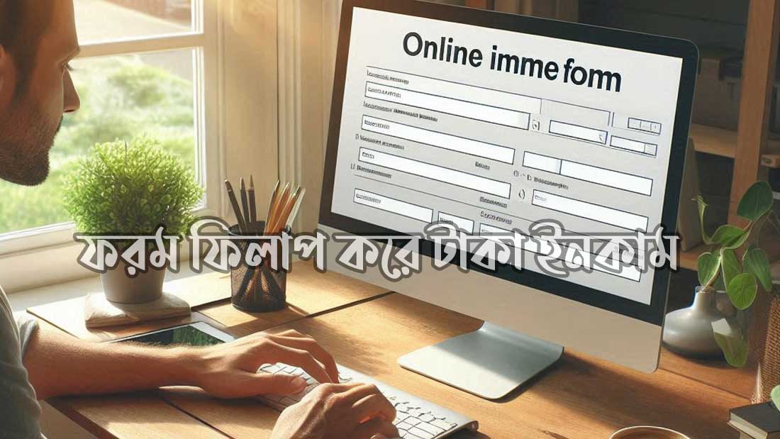 ফরম ফিলাপ করে টাকা ইনকাম
