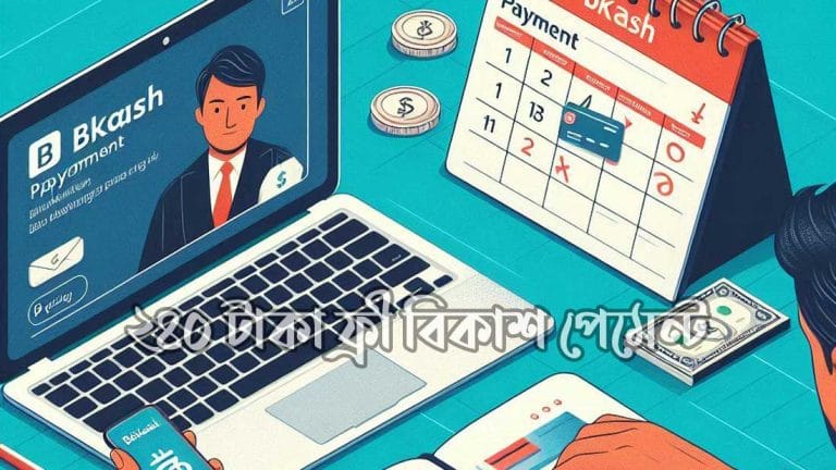 ২৪০ টাকা ফ্রী বিকাশ পেমেন্ট