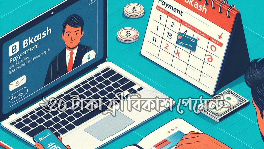 ২৪০ টাকা ফ্রী বিকাশ পেমেন্ট