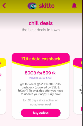 Skitto sim offer