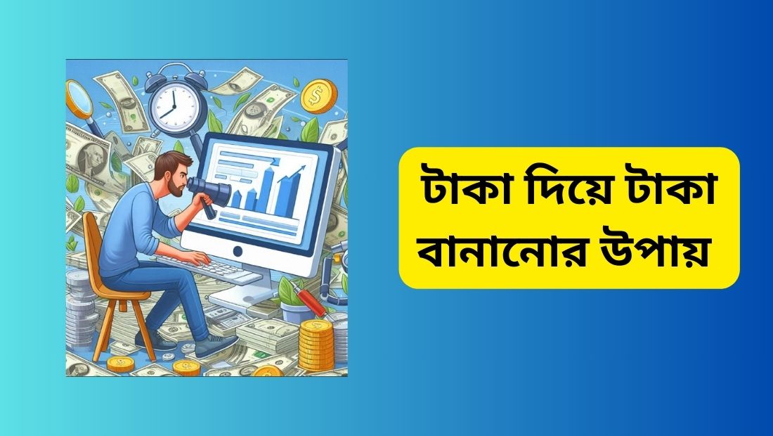 টাকা দিয়ে টাকা বানানোর উপায়
