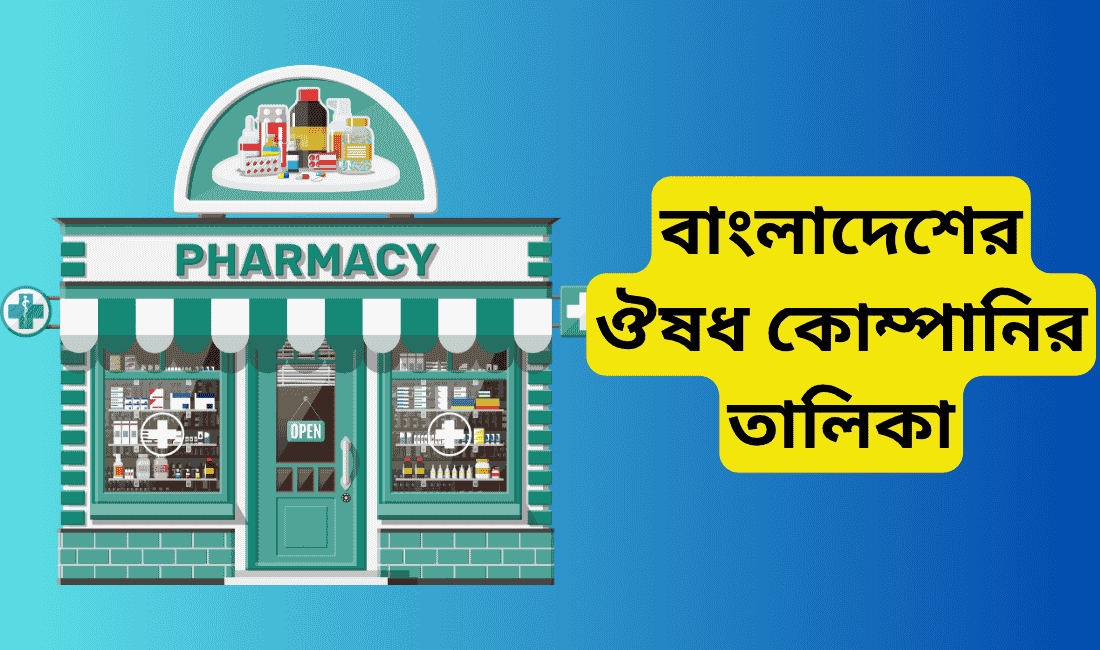 বাংলাদেশের ঔষধ কোম্পানির তালিকা