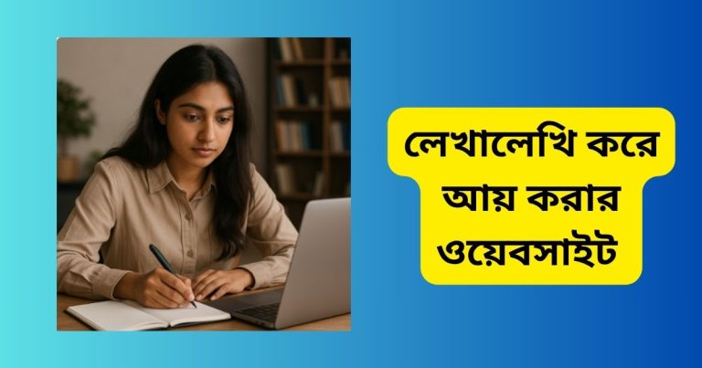 লেখালেখি করে আয় করার ওয়েবসাইট