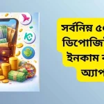 সর্বনিম্ন ৫০ টাকা ডিপোজিট করে ইনকাম করার অ্যাপস