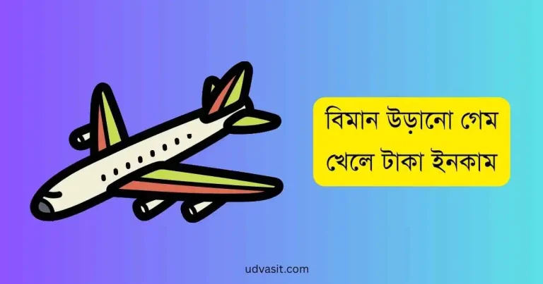 বিমান উড়ানো গেম খেলে টাকা ইনকাম