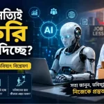 AI কি সত্যিই চাকরি কমিয়ে দিচ্ছে? বর্তমান বাস্তবতা ও ভবিষ্যৎ বিশ্লেষণ