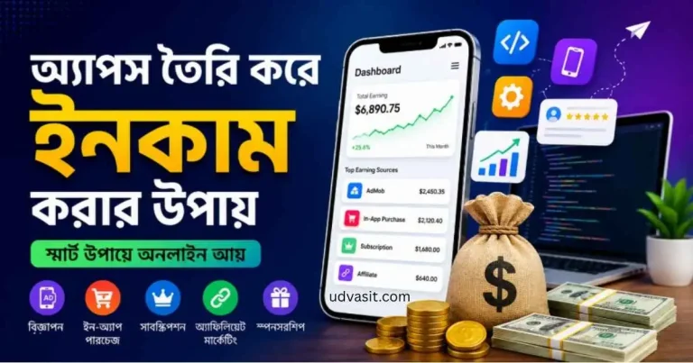 অ্যাপস তৈরি করে ইনকাম